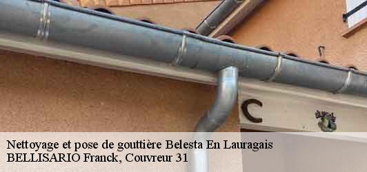 Nettoyage et pose de gouttière  belesta-en-lauragais-31540 BELLISARIO Franck, Couvreur 31