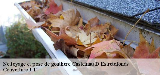 Nettoyage et pose de gouttière  castelnau-d-estretefonds-31620 Couverture J.T