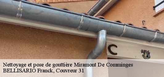 Nettoyage et pose de gouttière miramont-de-comminges-31800 BELLISARIO Franck, Couvreur 31