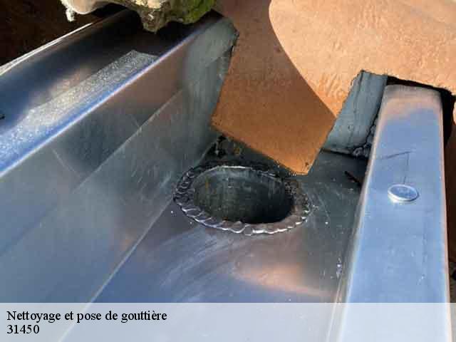 Nettoyage et pose de gouttière  montgiscard-31450 BELLISARIO Franck, Couvreur 31
