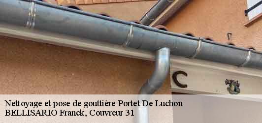 Nettoyage et pose de gouttière  portet-de-luchon-31110 BELLISARIO Franck, Couvreur 31