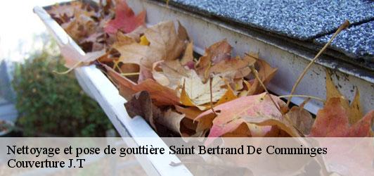 Nettoyage et pose de gouttière  saint-bertrand-de-comminges-31510 Couverture J.T