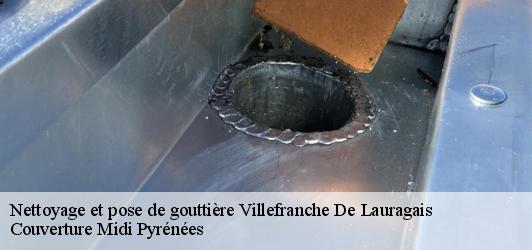 Nettoyage et pose de gouttière  villefranche-de-lauragais-31290 Couverture Midi Pyrénées