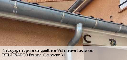 Nettoyage et pose de gouttière  villeneuve-lecussan-31580 BELLISARIO Franck, Couvreur 31