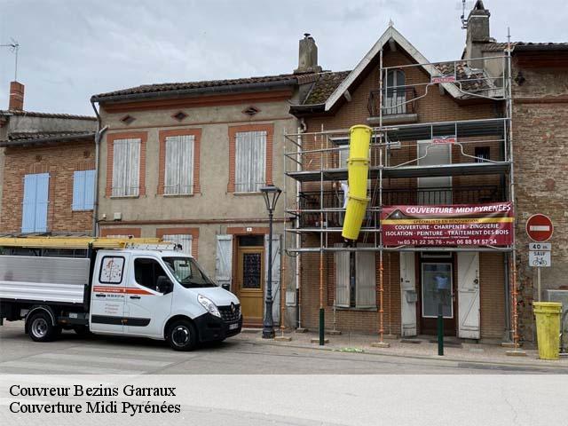 Couvreur  bezins-garraux-31440 Couverture Midi Pyrénées