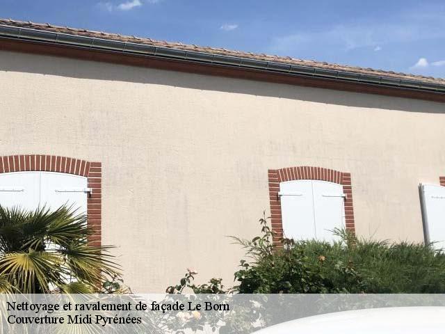 Nettoyage et ravalement de façade le-born-31340 Couverture Midi Pyrénées