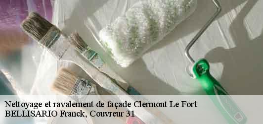 Nettoyage et ravalement de façade  clermont-le-fort-31810 BELLISARIO Franck, Couvreur 31