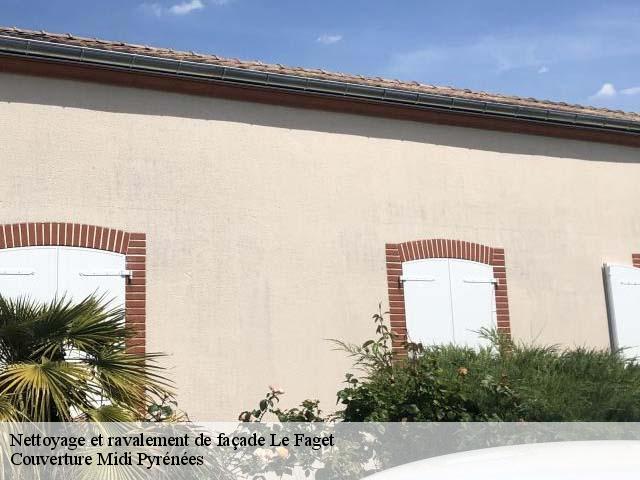 Nettoyage et ravalement de façade le-faget-31460 Couverture Midi Pyrénées