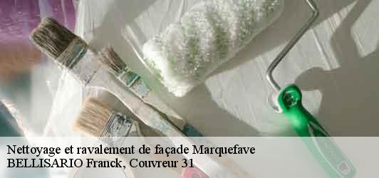 Nettoyage et ravalement de façade marquefave-31390 BELLISARIO Franck, Couvreur 31
