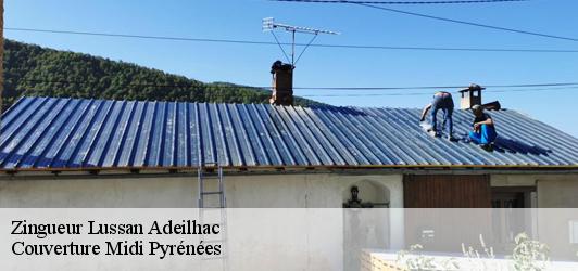 Zingueur  lussan-adeilhac-31430 Couverture Midi Pyrénées