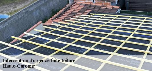Intervention d'urgence fuite toiture  31 Haute-Garonne  Couverture Midi Pyrénées