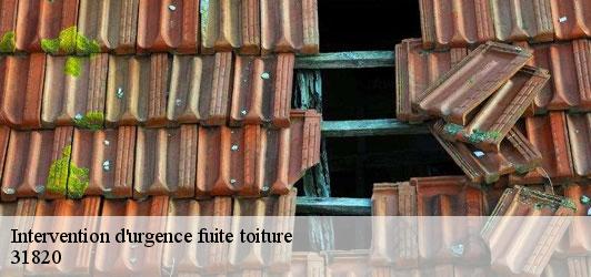 Intervention d'urgence fuite toiture   pibrac-31820 Couverture J.T