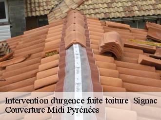 Intervention d'urgence fuite toiture signac-31440 Couverture Midi Pyrénées
