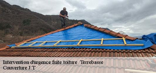 Intervention d'urgence fuite toiture   terrebasse-31420 Couverture J.T