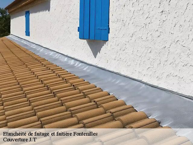 Etanchéité de faitage et faitière  fontenilles-31470 Couverture J.T