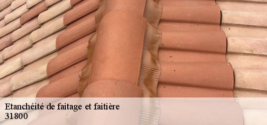 Etanchéité de faitage et faitière  landorthe-31800 Couverture J.T