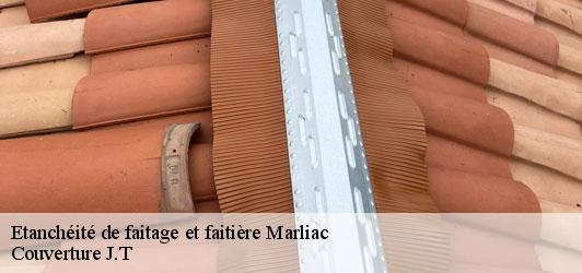 Etanchéité de faitage et faitière  marliac-31550 Couverture J.T