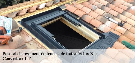 Pose et changement de fenêtre de toit et Velux  bax-31310 Couverture J.T