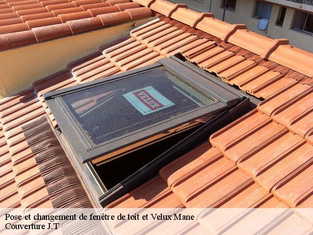 Pose et changement de fenêtre de toit et Velux  mane-31260 Couverture J.T