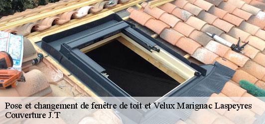 Pose et changement de fenêtre de toit et Velux  marignac-laspeyres-31220 Couverture J.T