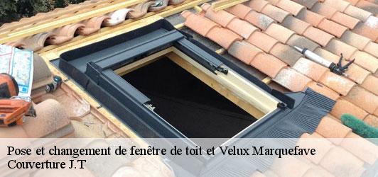 Pose et changement de fenêtre de toit et Velux  marquefave-31390 Couverture J.T