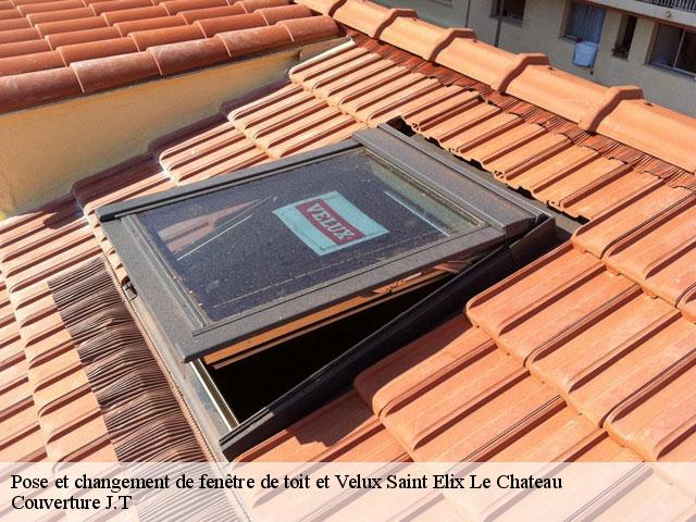 Pose et changement de fenêtre de toit et Velux saint-elix-le-chateau-31430 Couverture J.T