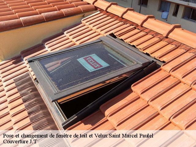 Pose et changement de fenêtre de toit et Velux  saint-marcel-paulel-31590 Couverture J.T
