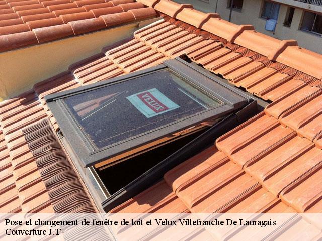 Pose et changement de fenêtre de toit et Velux  villefranche-de-lauragais-31290 Couverture J.T