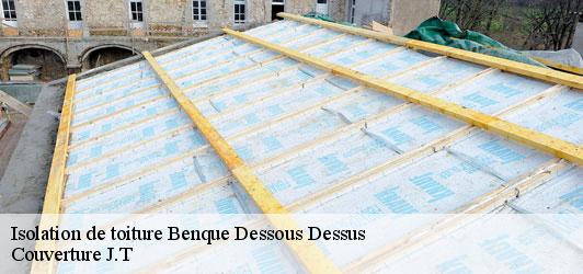 Isolation de toiture  benque-dessous-dessus-31110 Couverture J.T