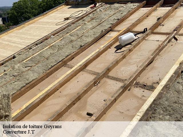 Isolation de toiture  goyrans-31120 Couverture J.T