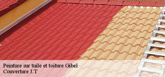 Peinture sur tuile et toiture  gibel-31560 Couverture J.T