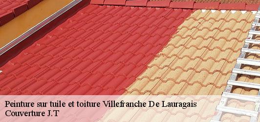 Peinture sur tuile et toiture  villefranche-de-lauragais-31290 Couverture J.T