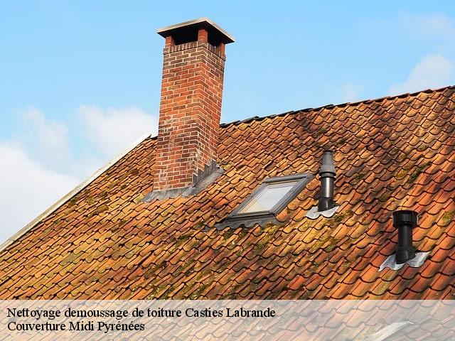 Nettoyage demoussage de toiture  casties-labrande-31430 Couverture Midi Pyrénées