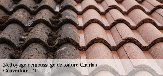 Nettoyage demoussage de toiture  charlas-31350 Couverture J.T