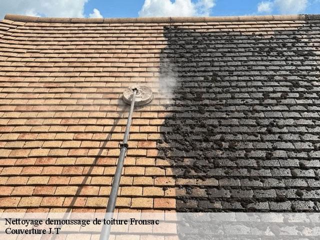 Nettoyage demoussage de toiture  fronsac-31440 Couverture J.T